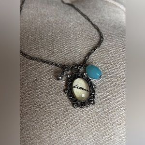 Silver Long Necklace “Dream”